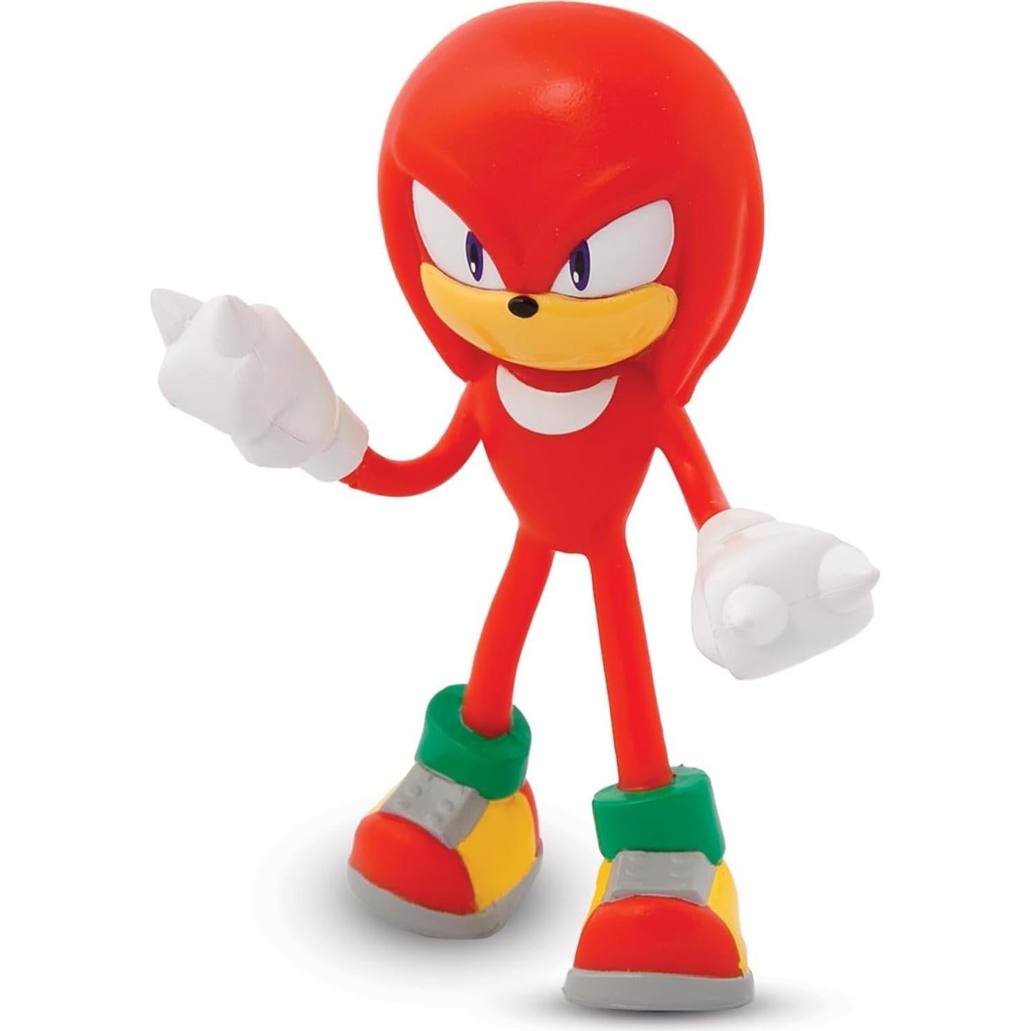Figura de acción Knuckles Sonic The Hedgehog - Flexible 20.3 cm