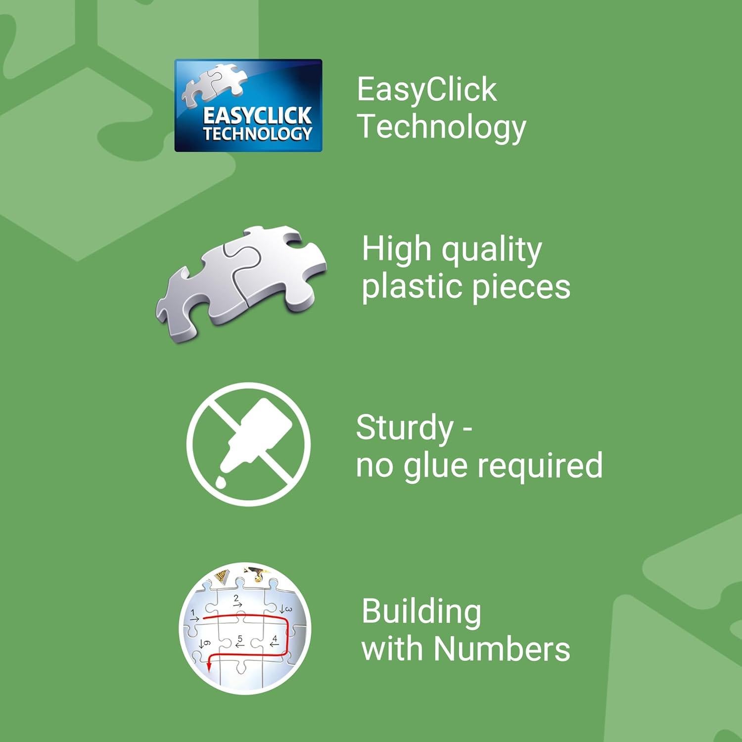 Rompecabezas 3D Zapatilla Sonic Ravensburger 108 Piezas