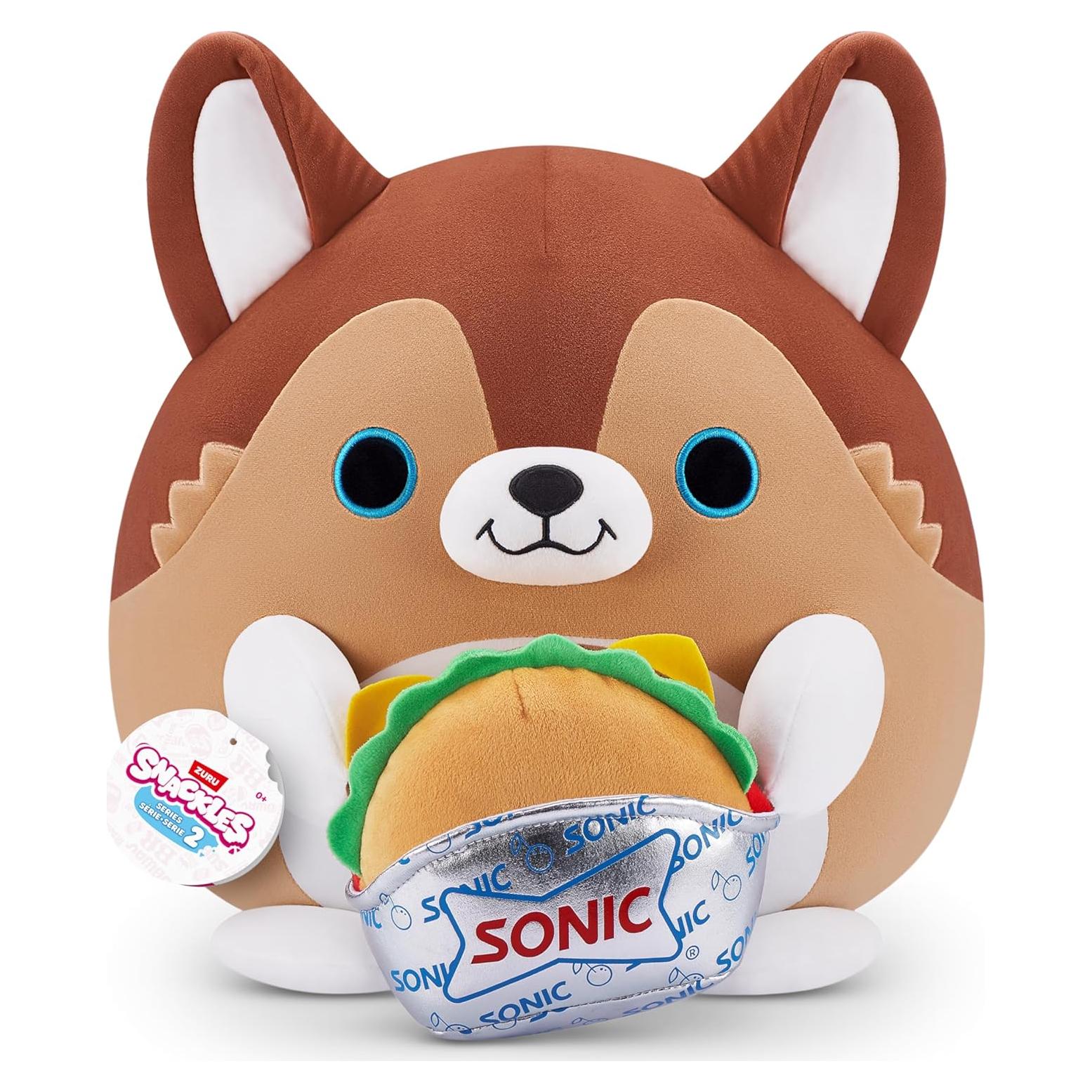 Peluche Snackles Perrito 40.64 cm ZURU Ultra Suave