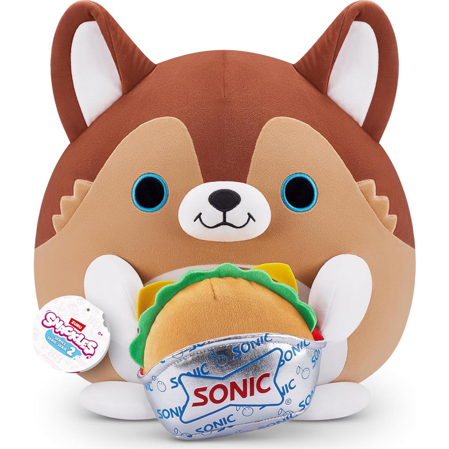 Peluche Snackles Perrito 40.64 cm ZURU Ultra Suave