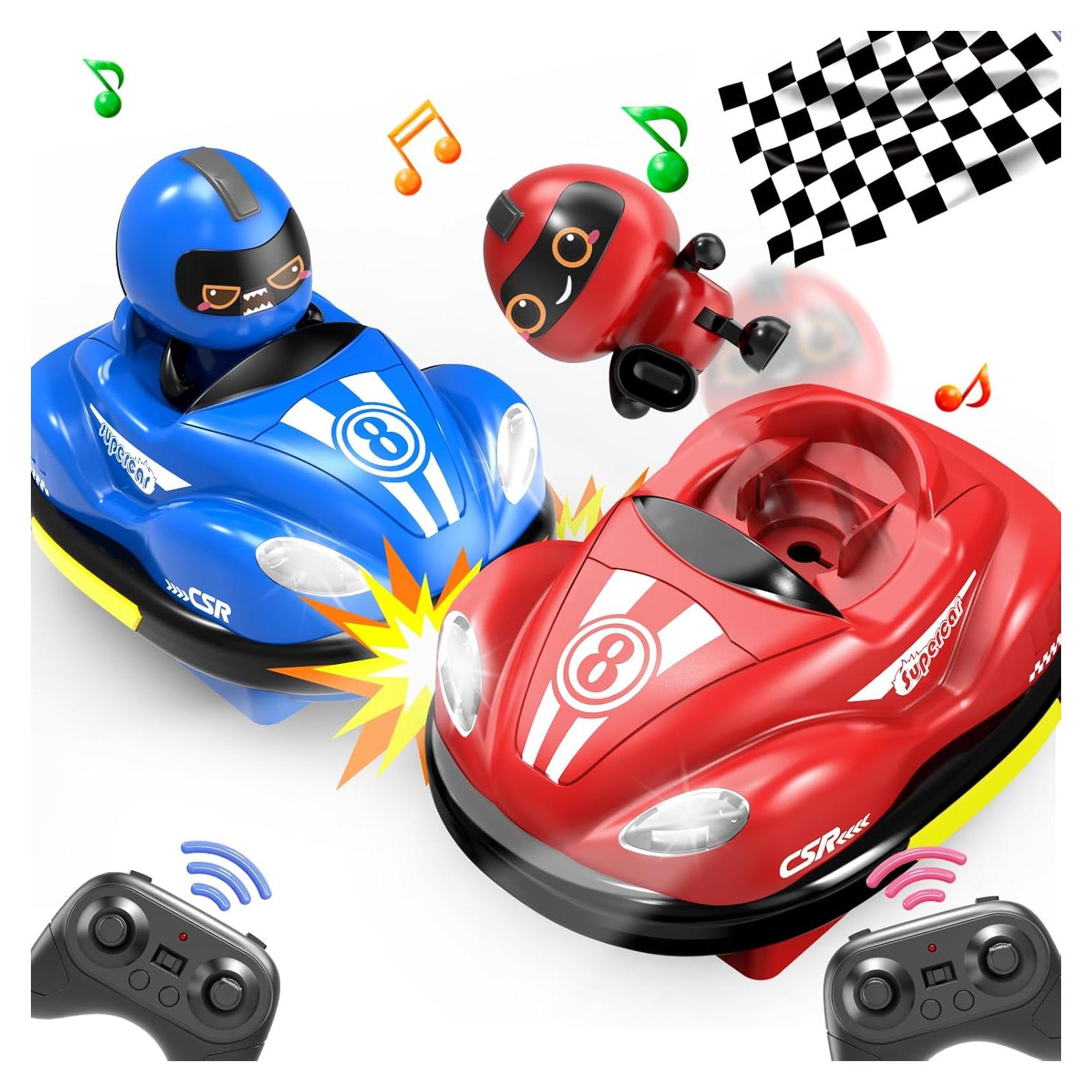 Coche de Choque RC DWIRCTOYS TJ-35A con Luz y Sonido