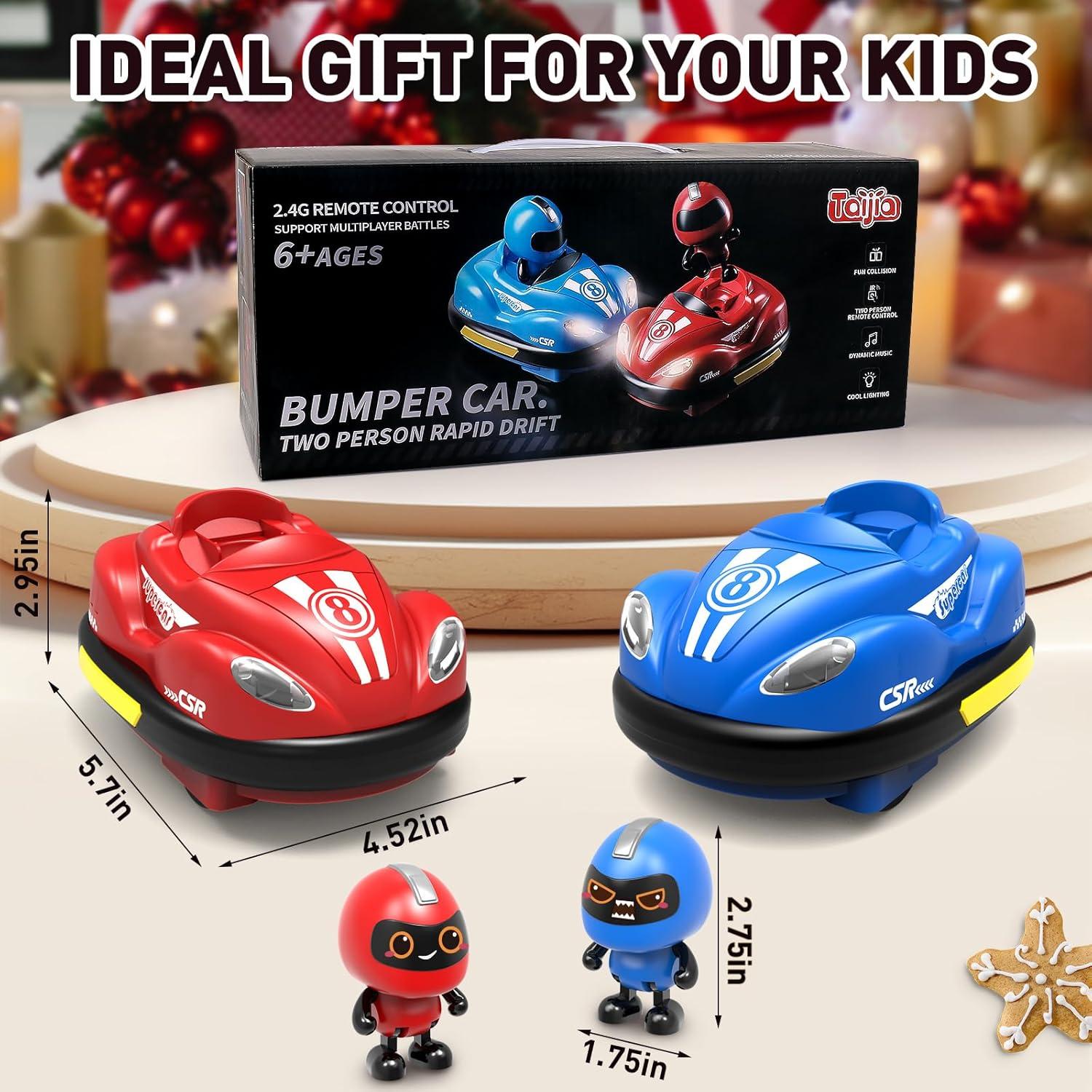 Coche de Choque RC DWIRCTOYS TJ-35A con Luz y Sonido