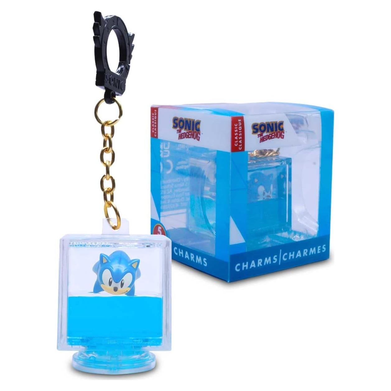 Colgante de Mochila Just Toys Sonic - Figura Brillante 6.35 cm