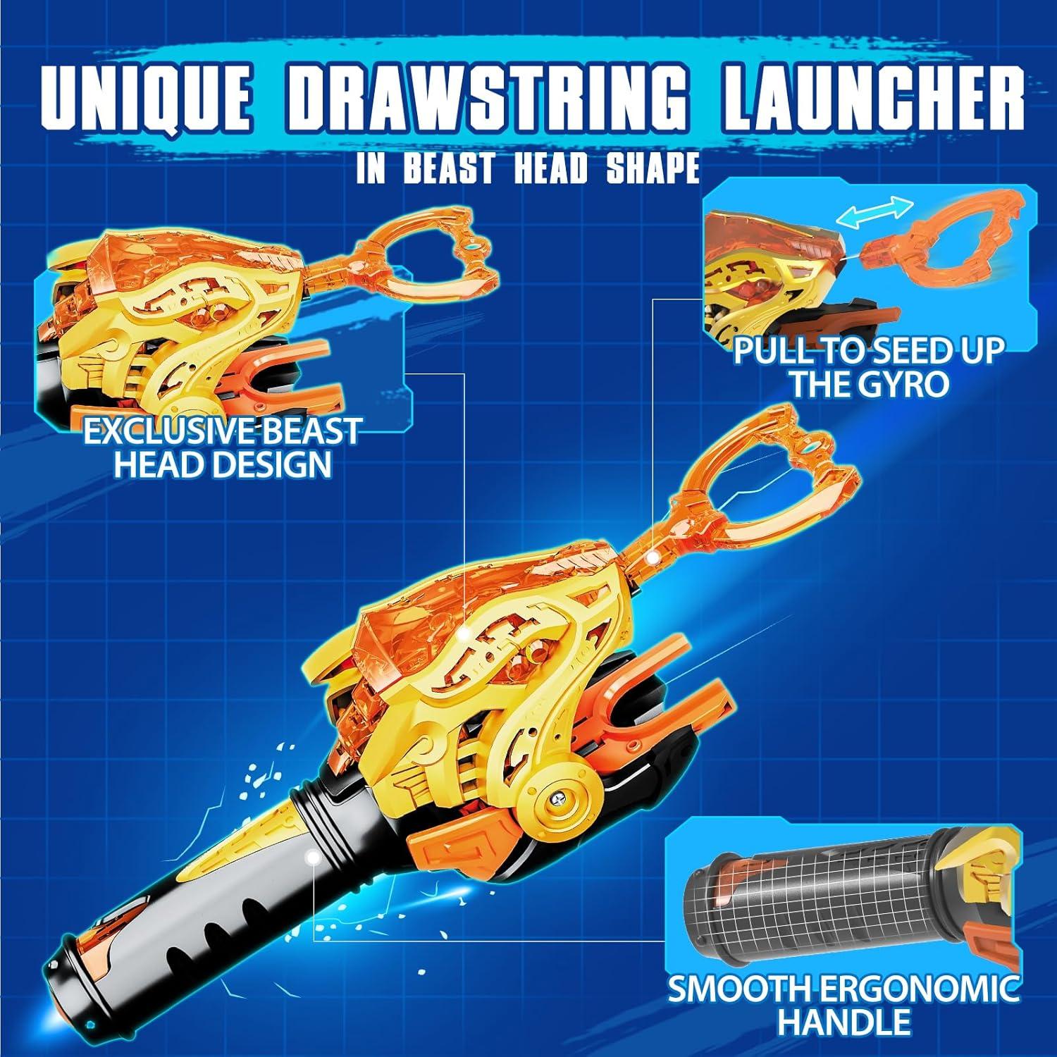 Conjunto de Batalla Infinity Nado Oso - Peonza y Lanzador