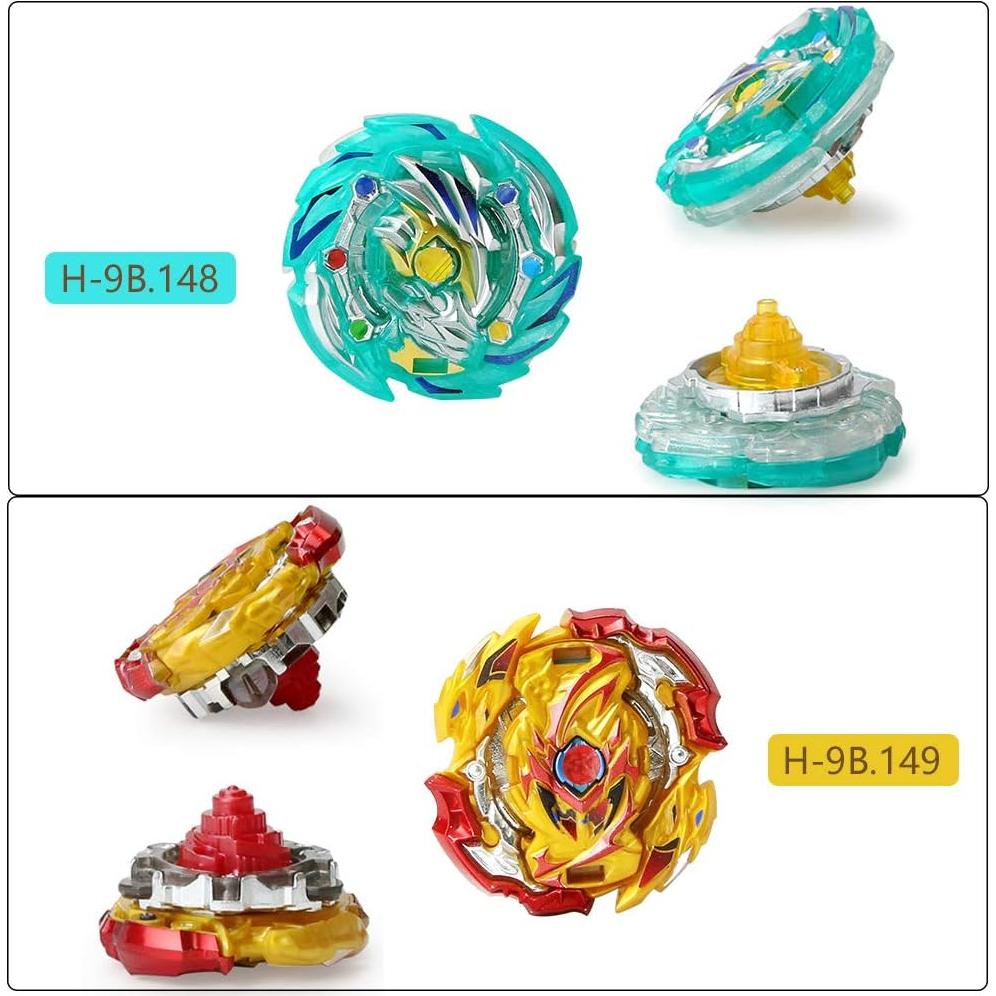 Juego de Trompos Giratorios Ingooood Metal Fusion 6 Piezas