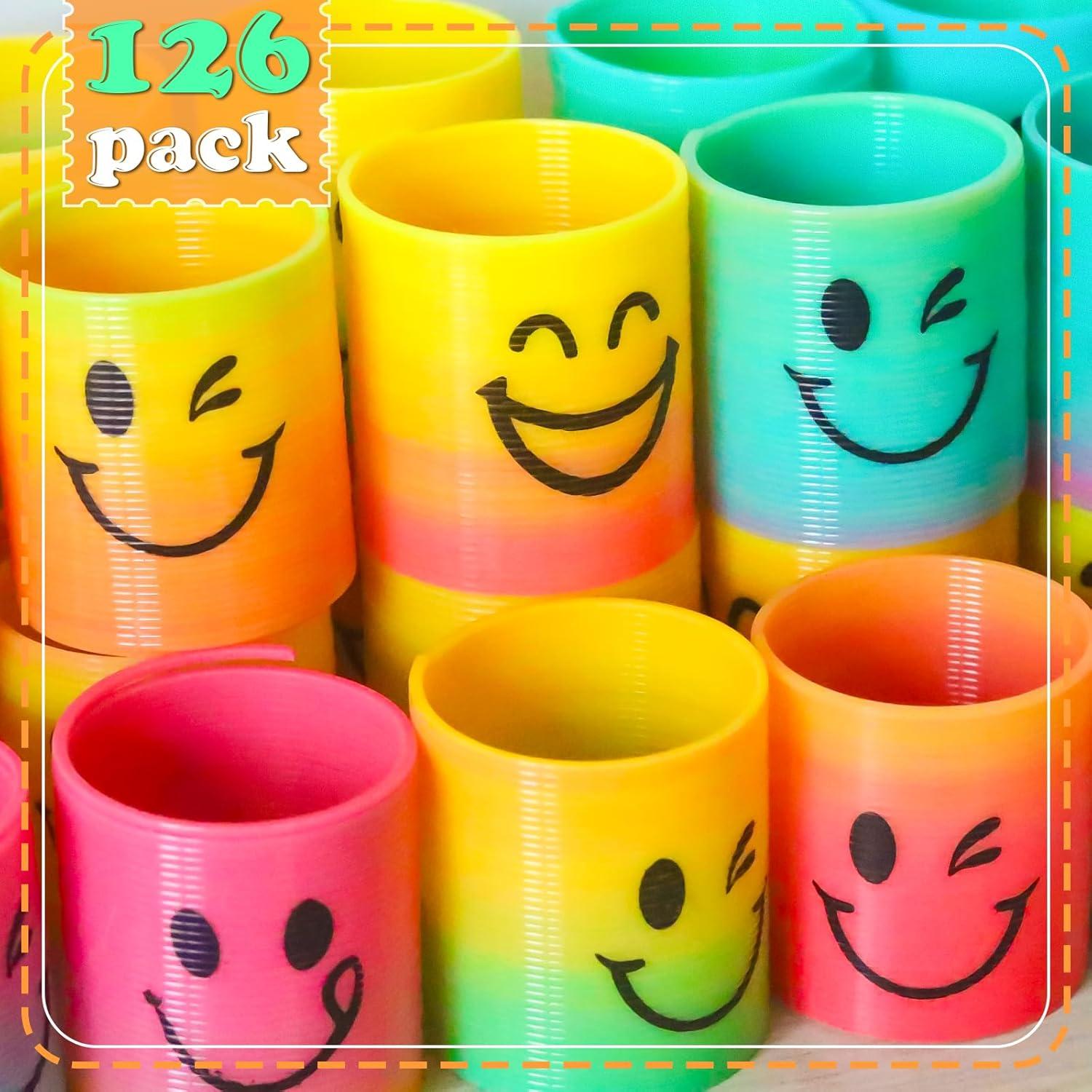 126 Resortes de Colores Cocurb - Juguetes de Fiesta para Niños