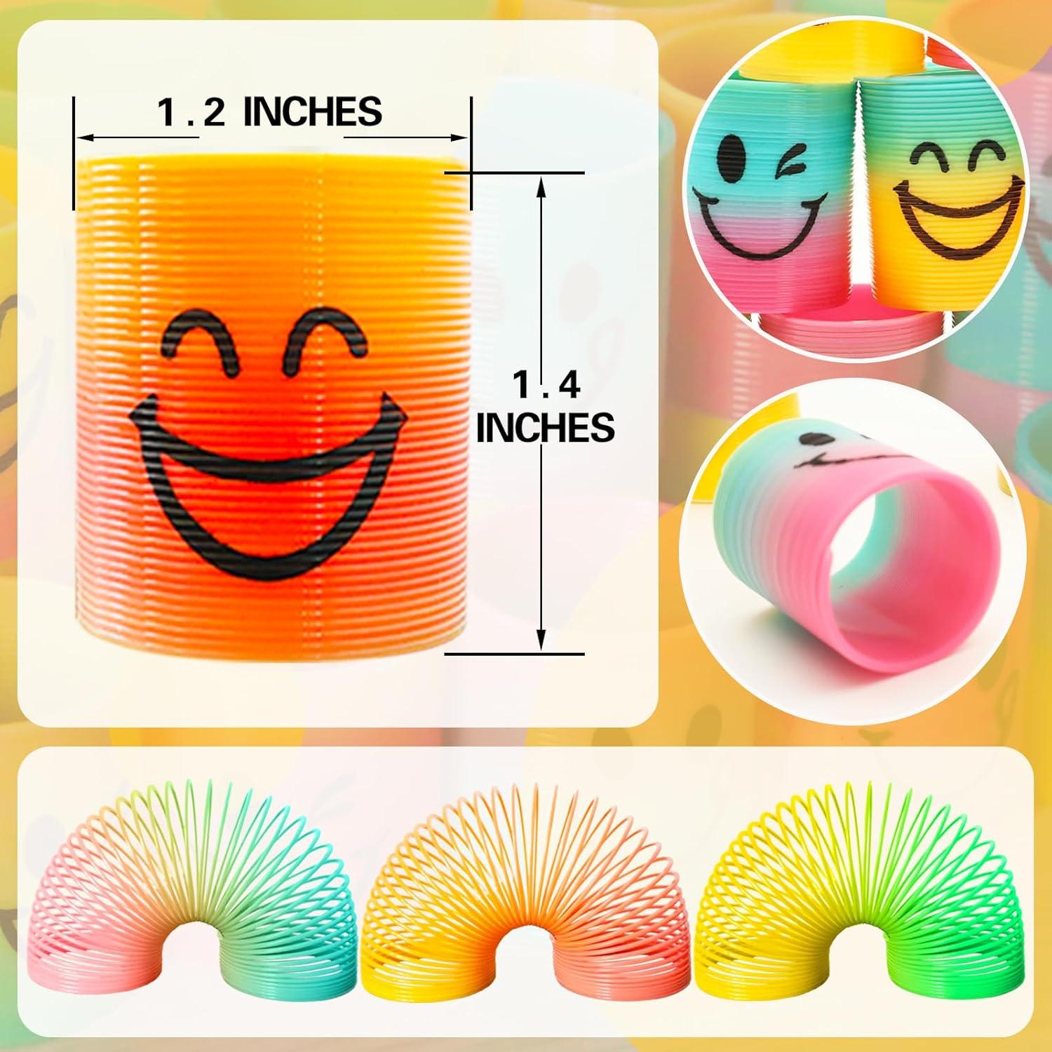 126 Resortes de Colores Cocurb - Juguetes de Fiesta para Niños