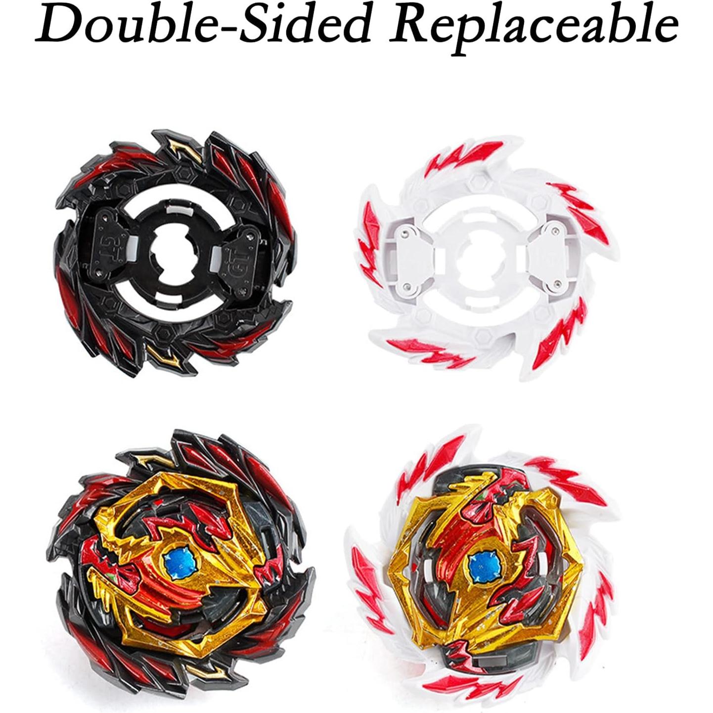 Juego de Peonzas de Batalla Hozuumo B-145 con Lanzadores