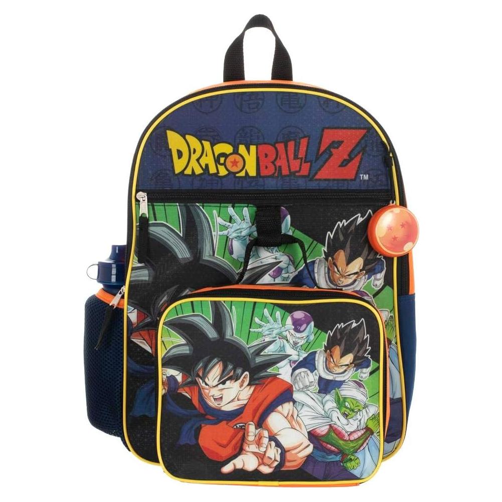 Mochila Dragon Ball Z 4 Piezas para Niños 16L BIOWORLD