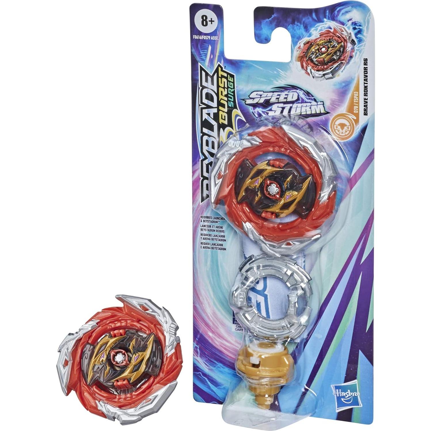 Peonza Beyblade Burst Speedstorm Brave Roktavor R6 - Resistencia