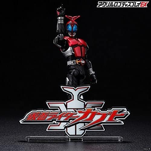 Soporte de Logo Acrílico Bandai Kamen Rider Kabuto 10x5 cm
