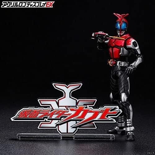 Soporte de Logo Acrílico Bandai Kamen Rider Kabuto 10x5 cm