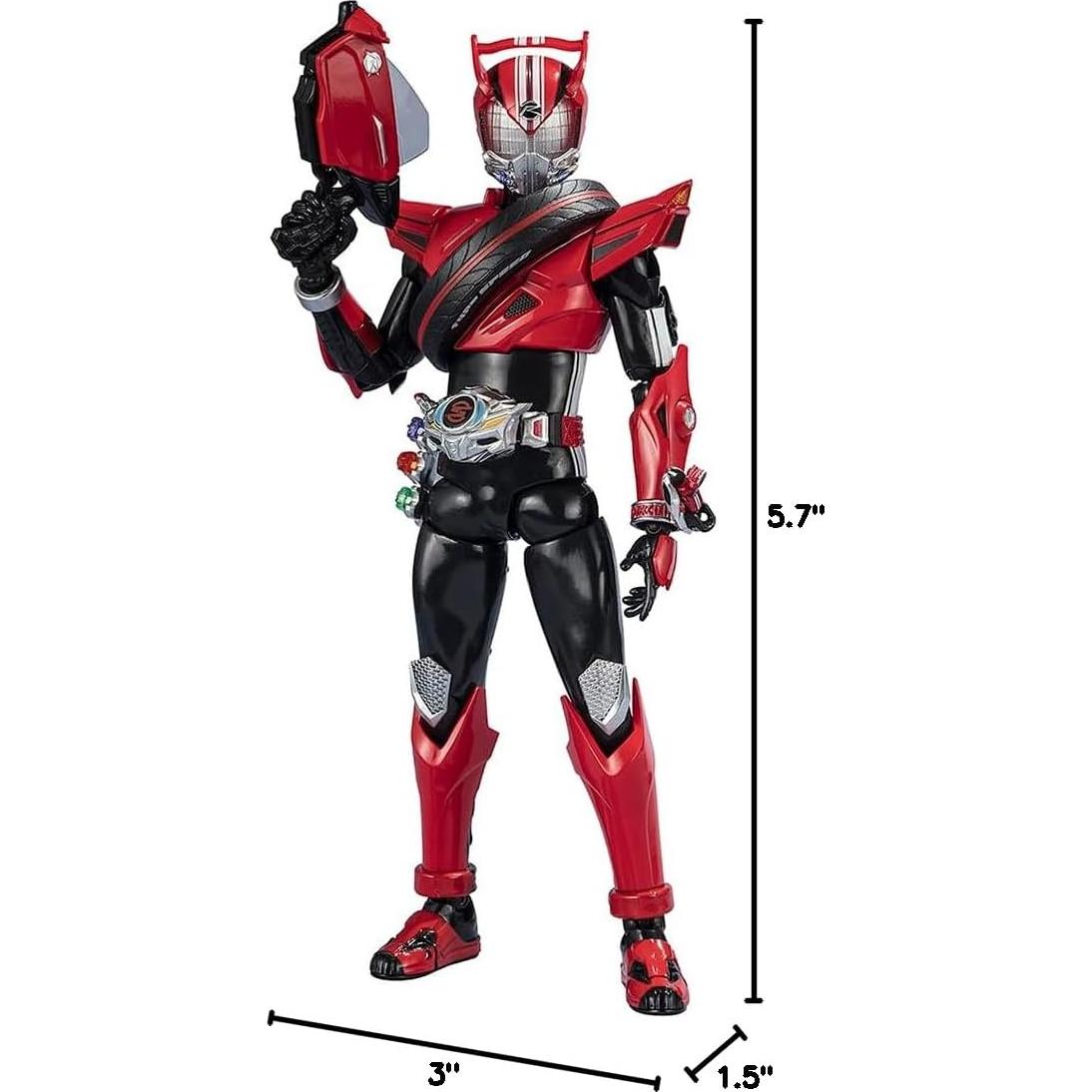 Figura Kamen Rider Drive Tipo Velocidad Bandai S.H.Figuarts 14.5 cm