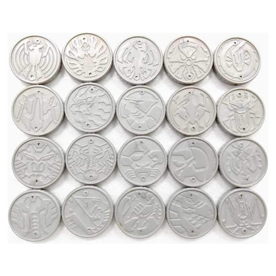 Conjunto de Medallas Cell CSM Kamen Rider OOO Bandai 24 Piezas