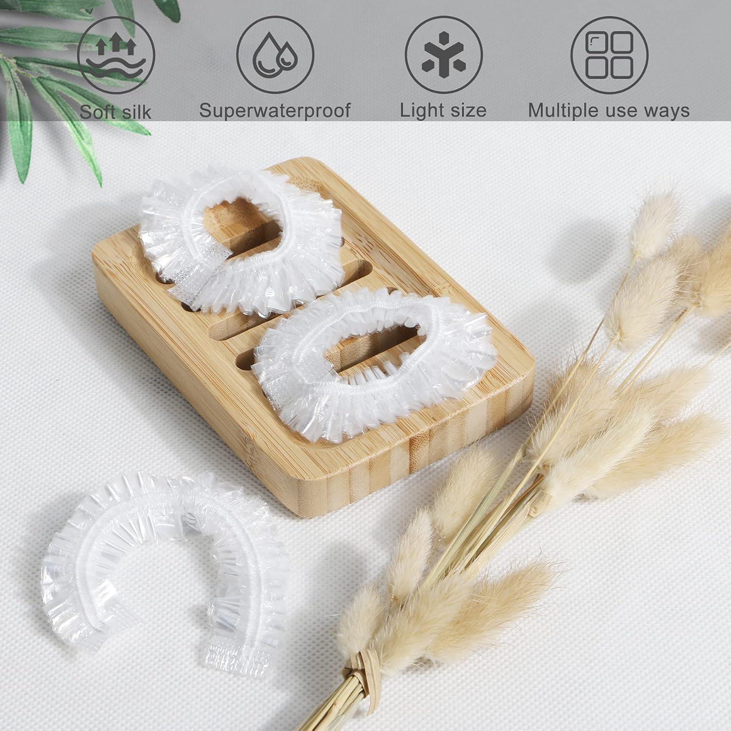 150 Gorras de Ducha Desechables Ceizioes Impermeables