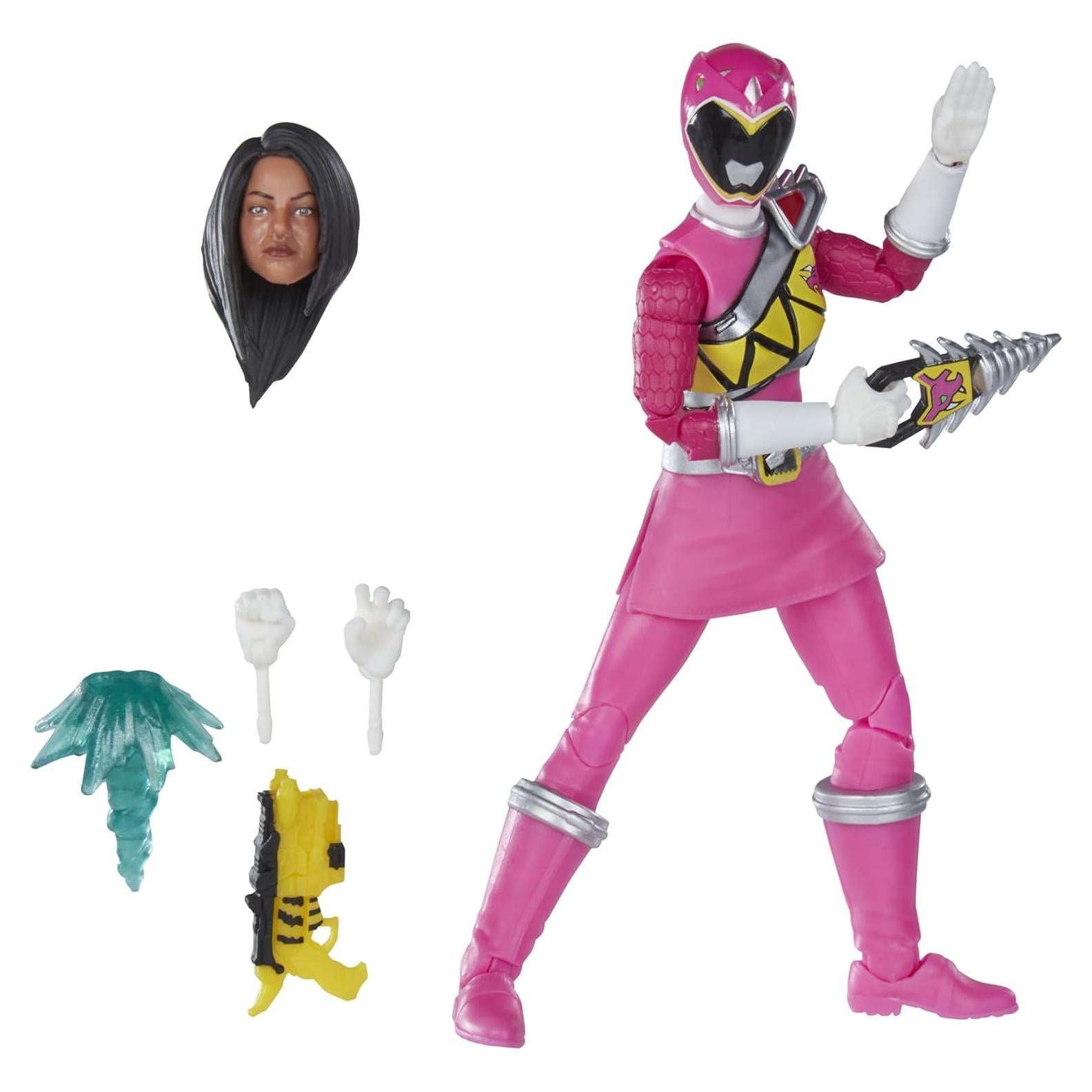 Figura de Acción Coleccionable Ranger Rosa Dino Charge 15 cm Hasbro