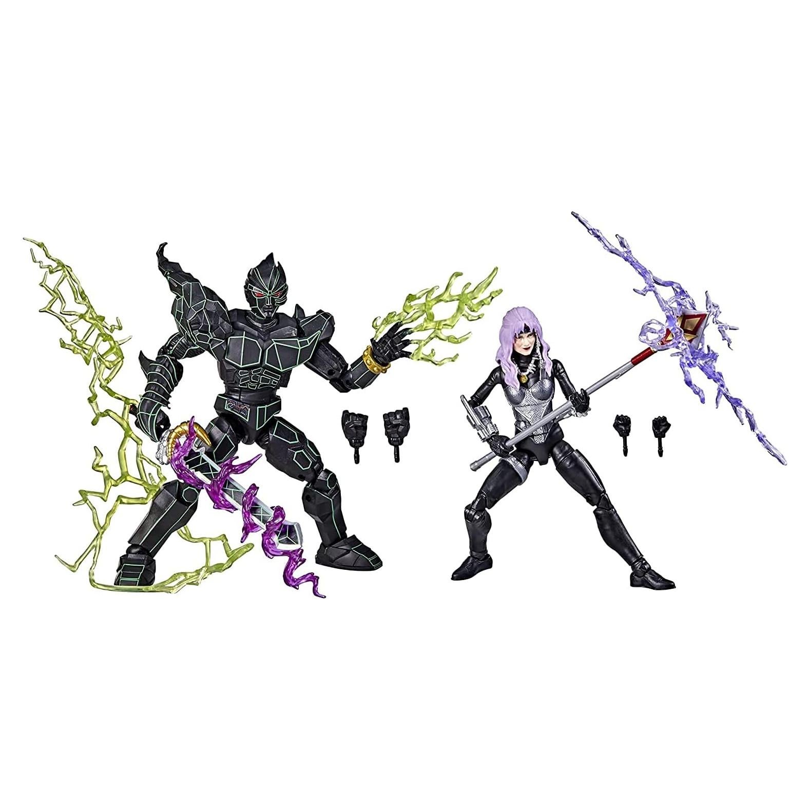 Figuras de Acción Power Rangers Lightning Ecliptor y Astronema 15 cm