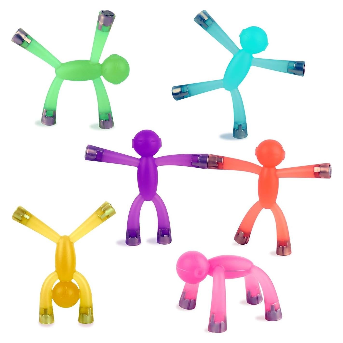 6 Piezas de Juguetes Magnéticos Laleay para Niños y Adultos