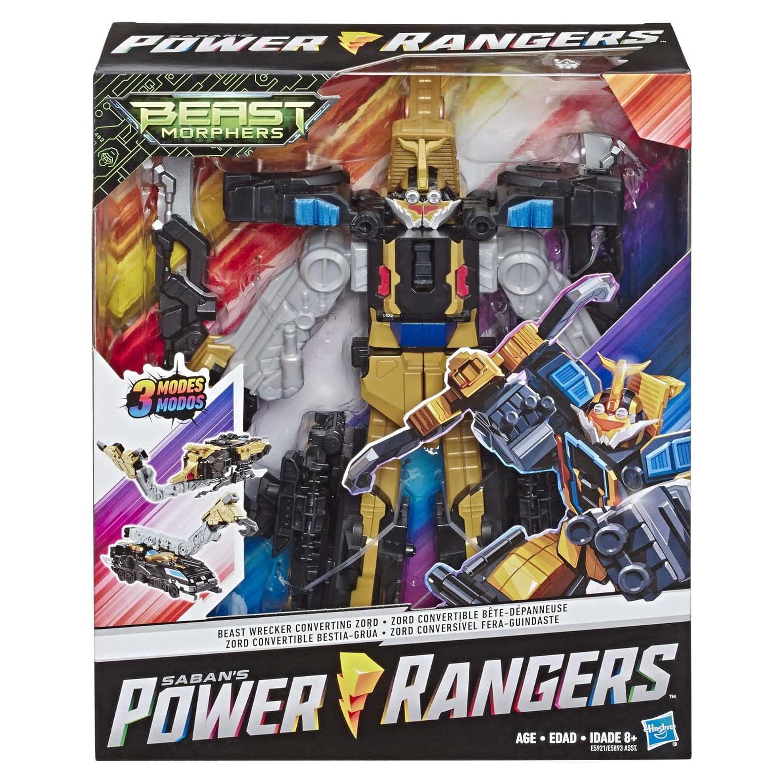 Figura de Acción Zord Transformable Hasbro Power Rangers Beast Wrecker