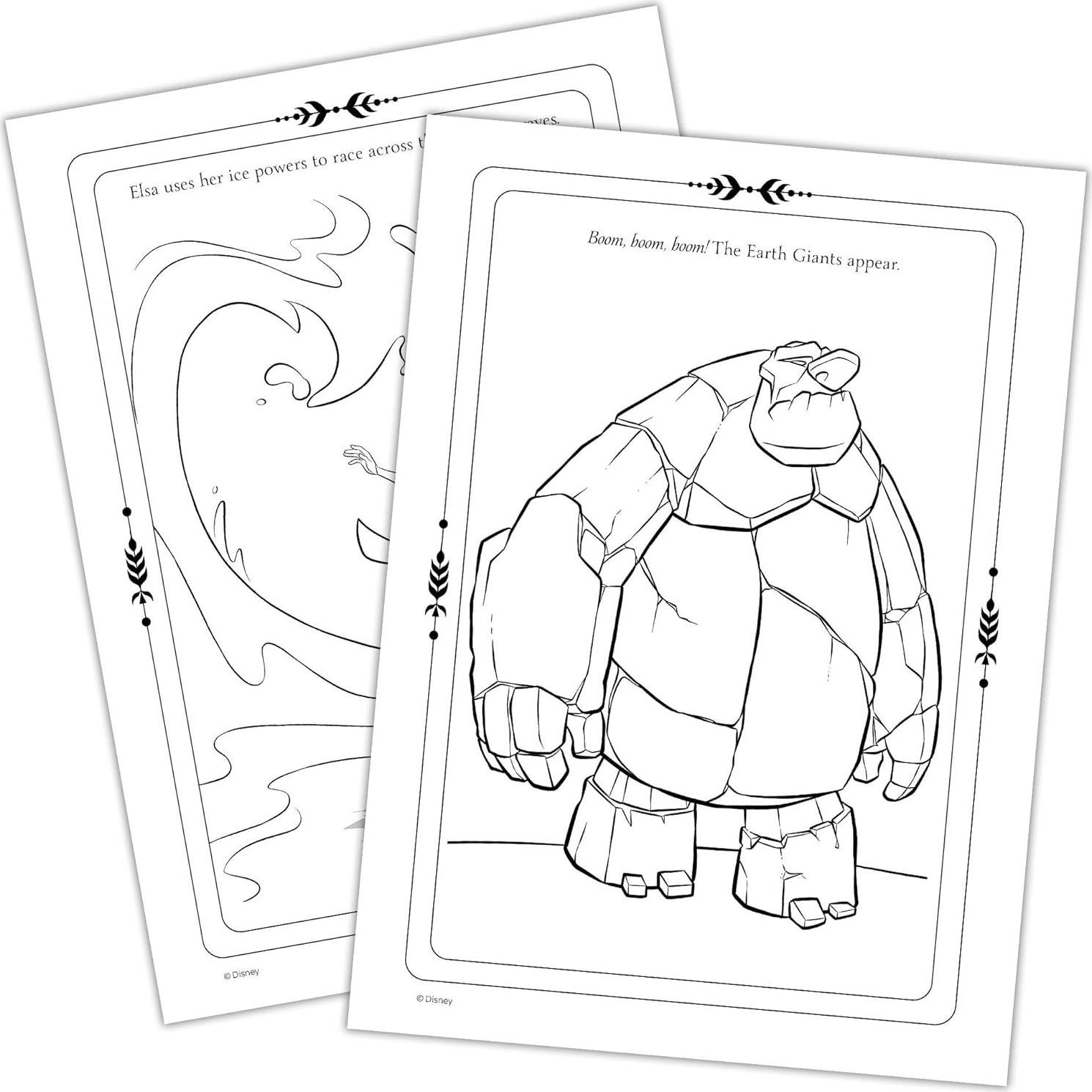 Libro de Actividades Frozen 2 Disney 128 Páginas con Pinturas