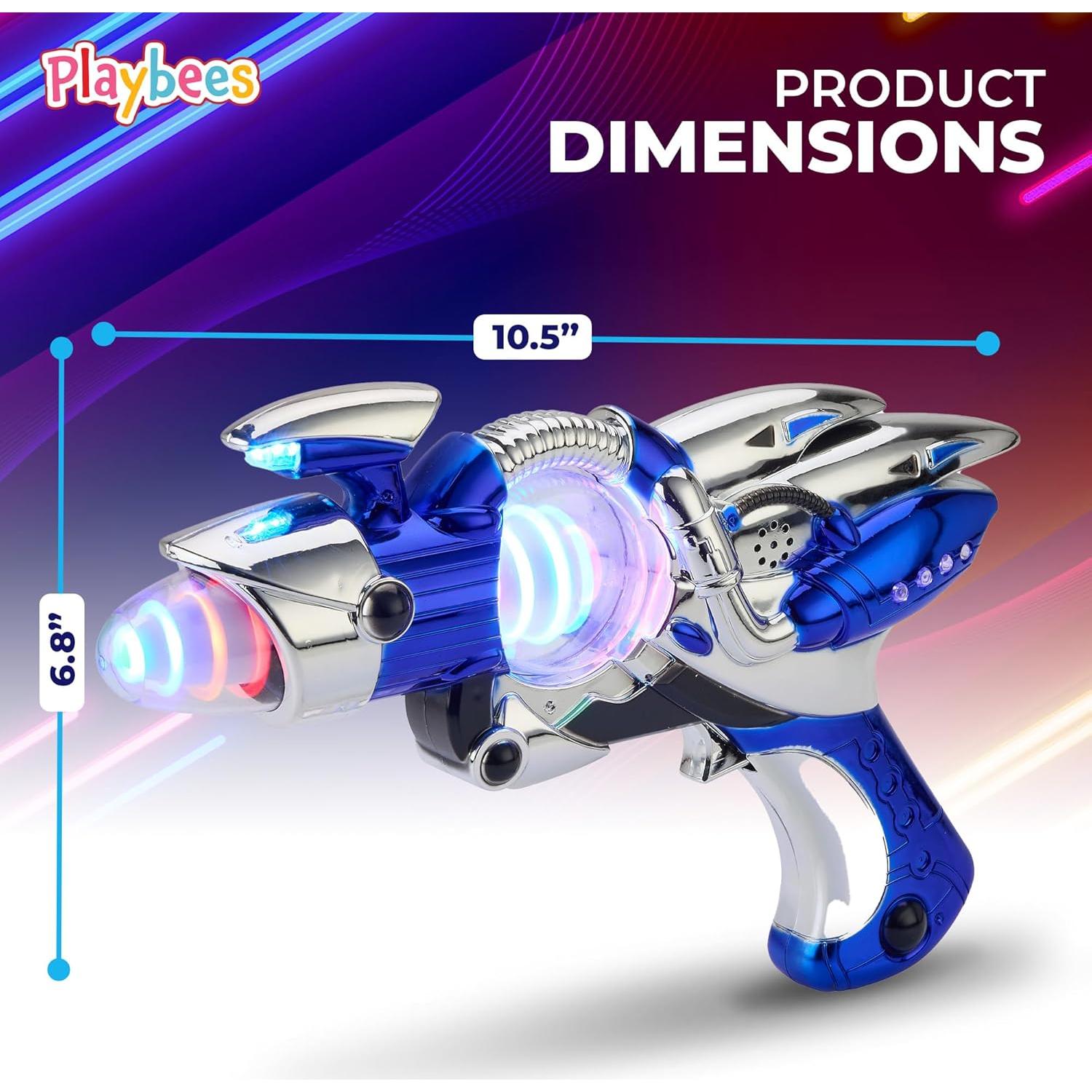 Blaster Espacial Galactic Blast Playbees - Paquete de 2 - 29.21 cm