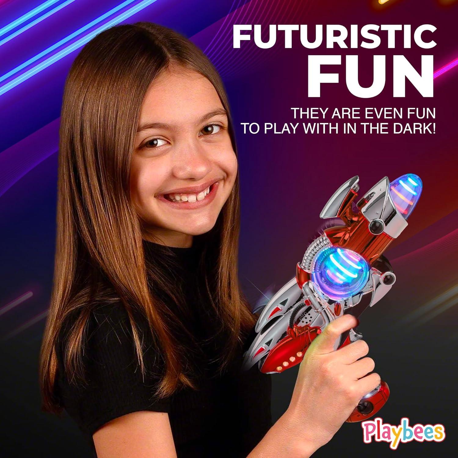 Blaster Espacial Galactic Blast Playbees - Paquete de 2 - 29.21 cm
