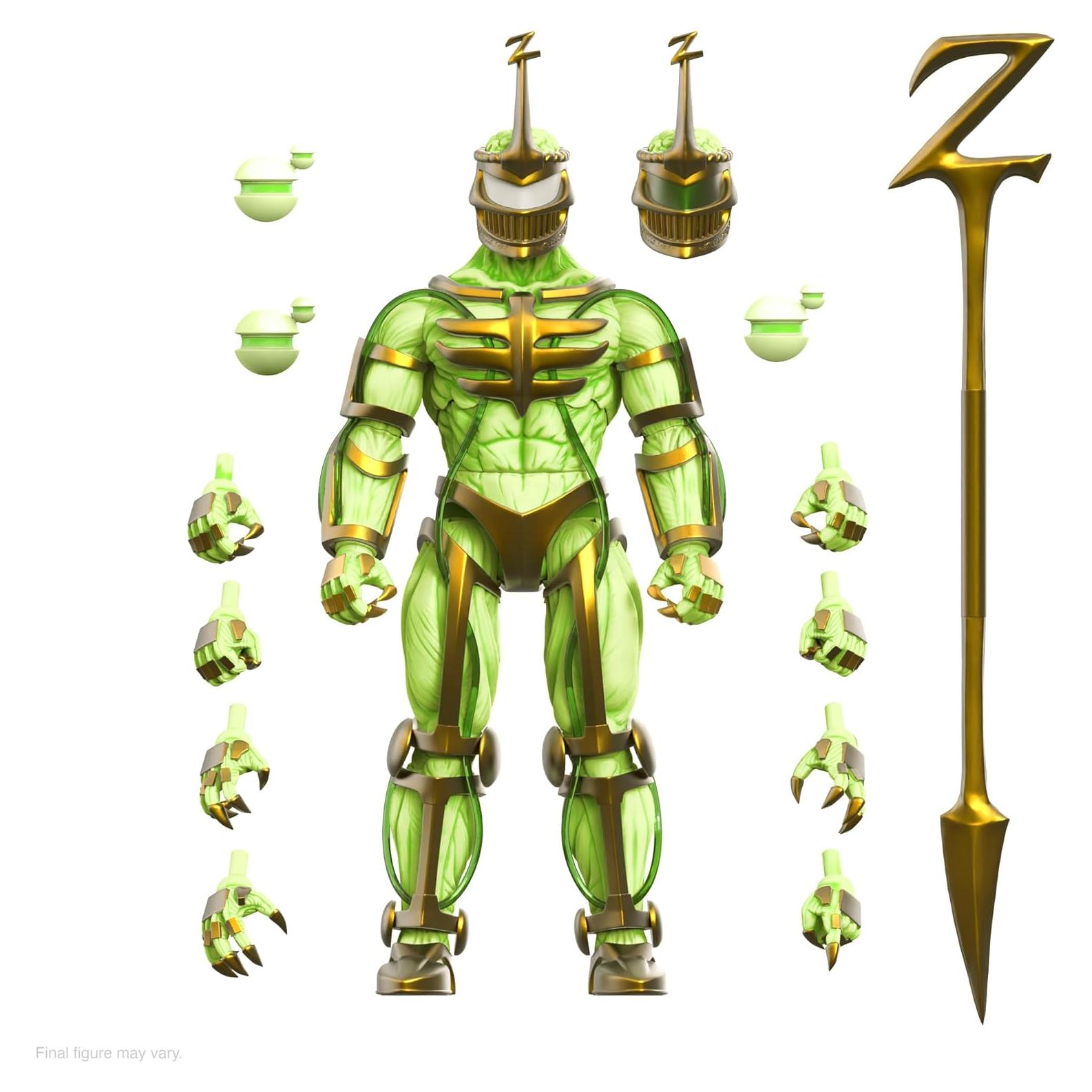 Figura de Acción Super7 ULTIMATES! Lord Zedd Brillo Dorado 17.78 cm