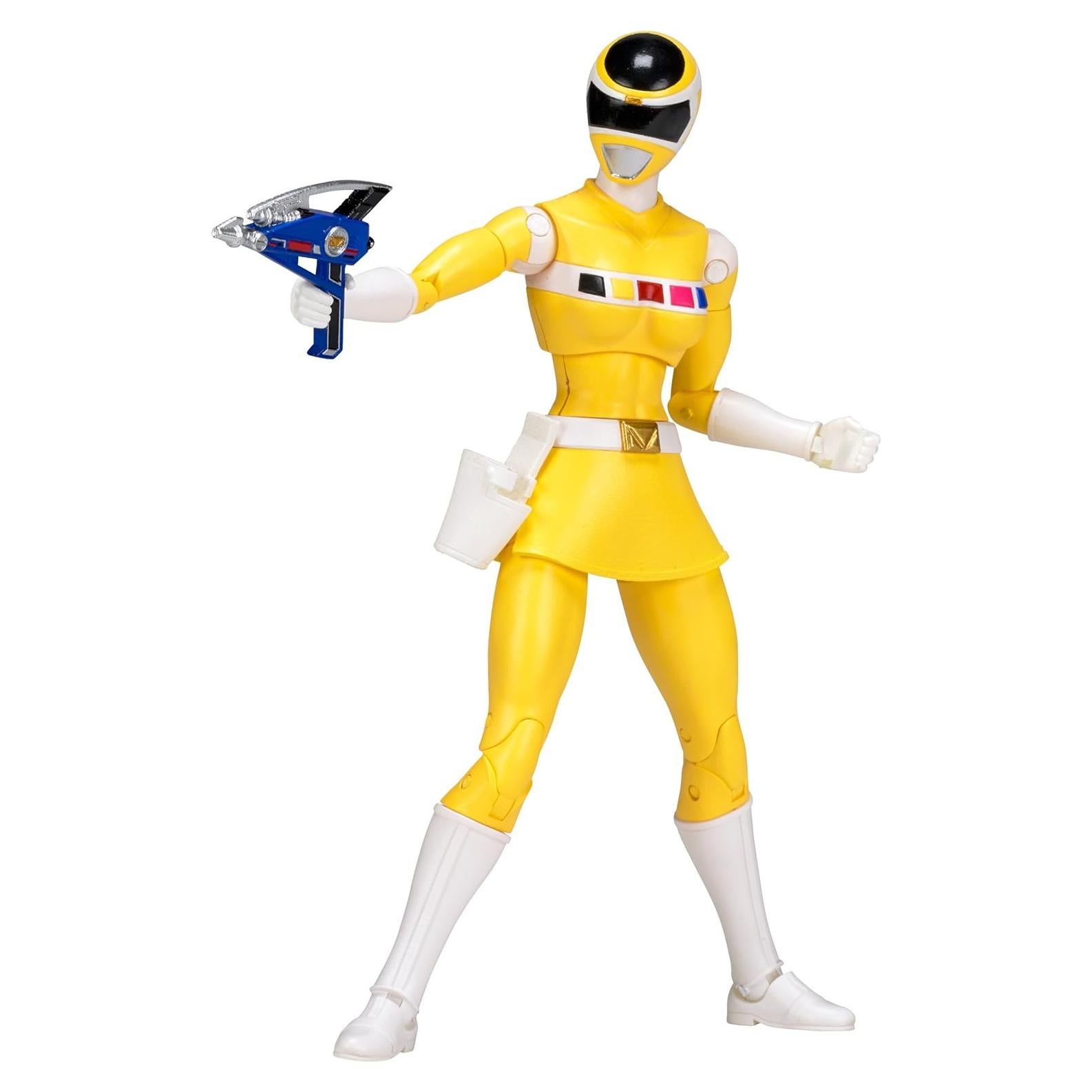 Figura Coleccionable Ranger Amarilla Power Rangers 17.8 cm