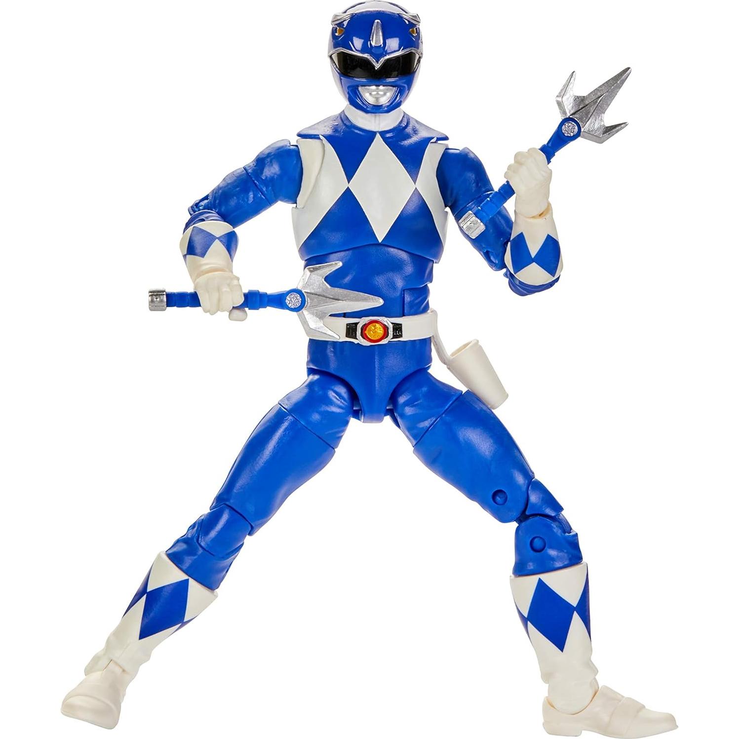 Figura de Acción Coleccionable Ranger Azul Mighty Morphin 15 cm Hasbro