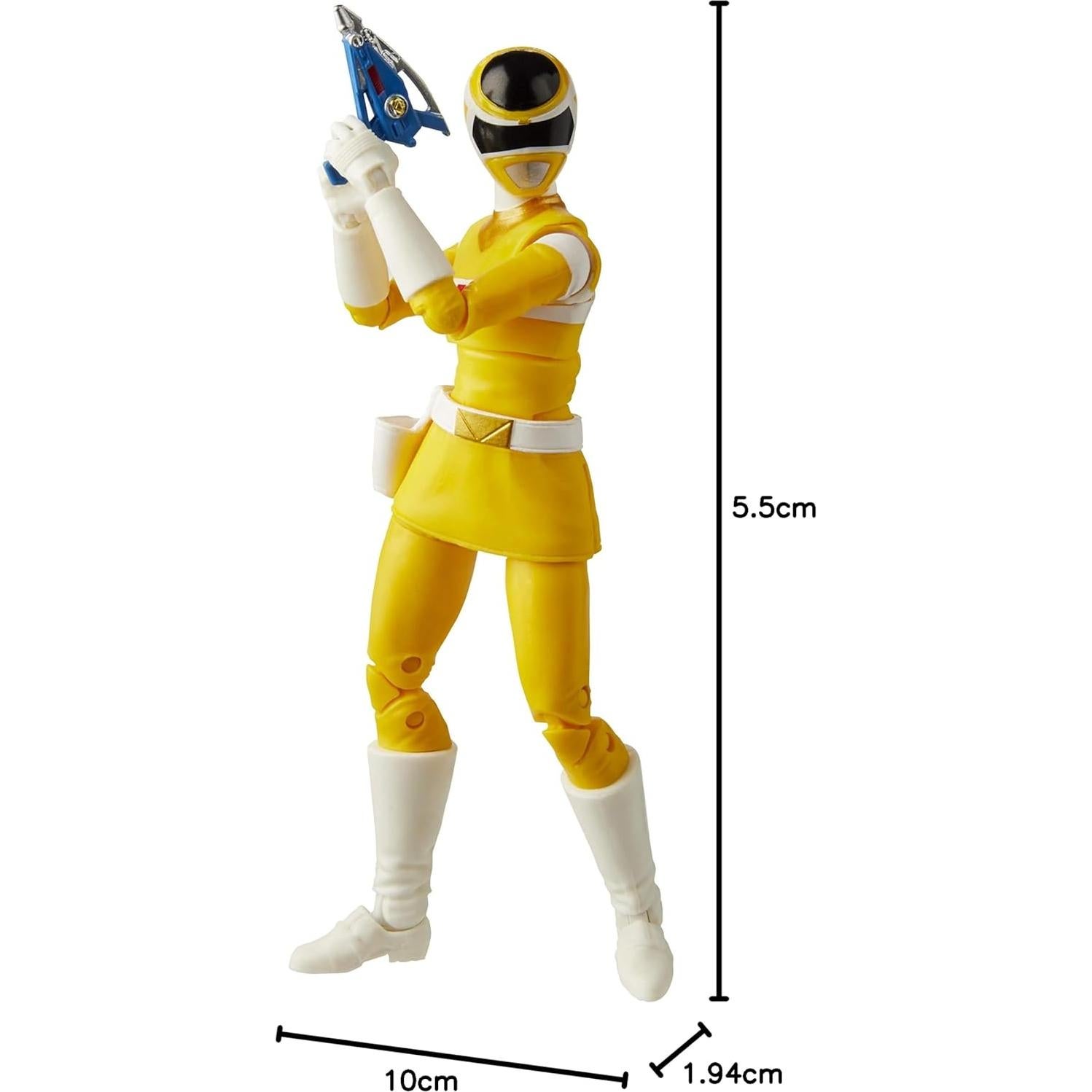 Figura de Acción Power Rangers Ranger Amarillo del Espacio 15 cm