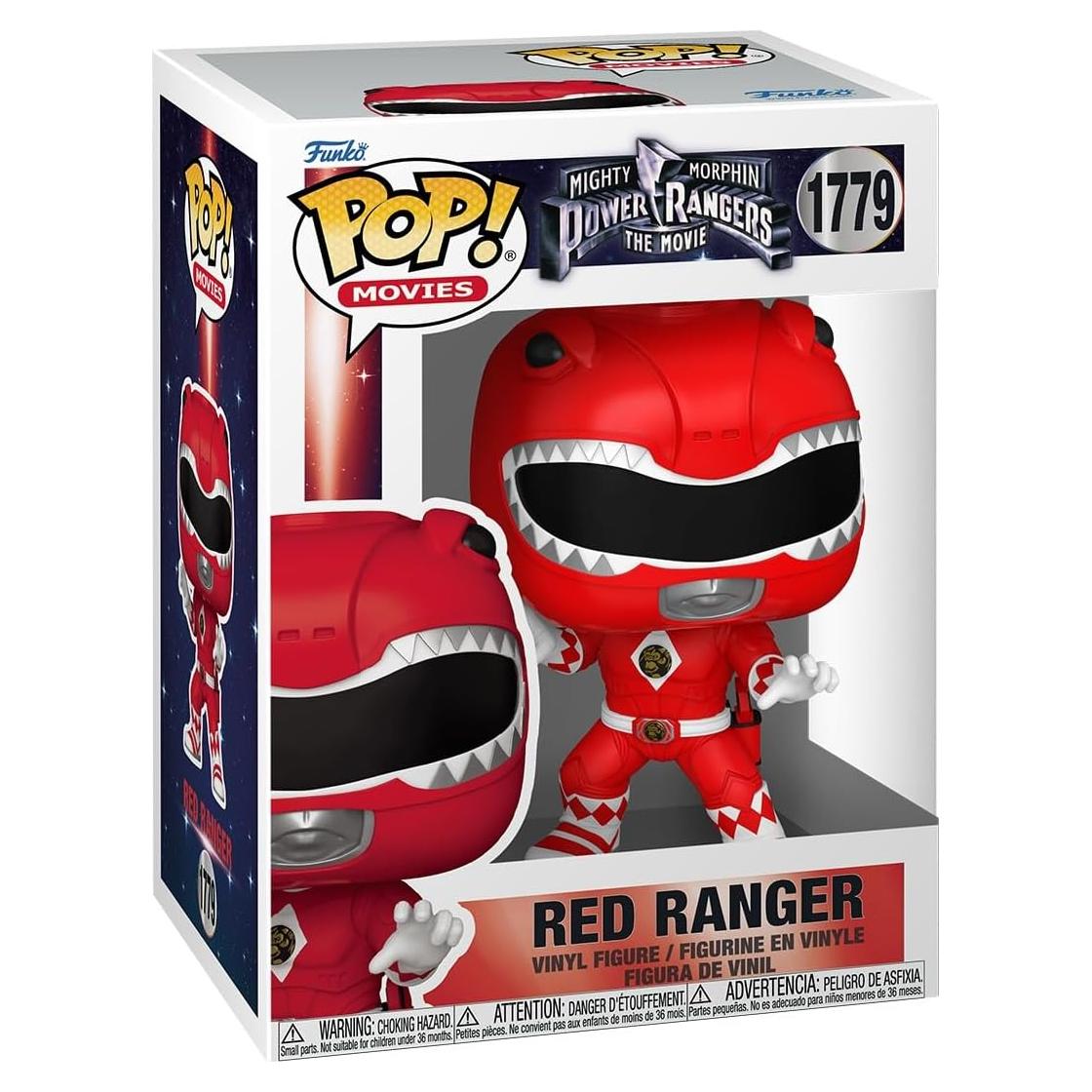 Figura Funko Pop! Ranger Rojo - Mighty Morphin Power Rangers