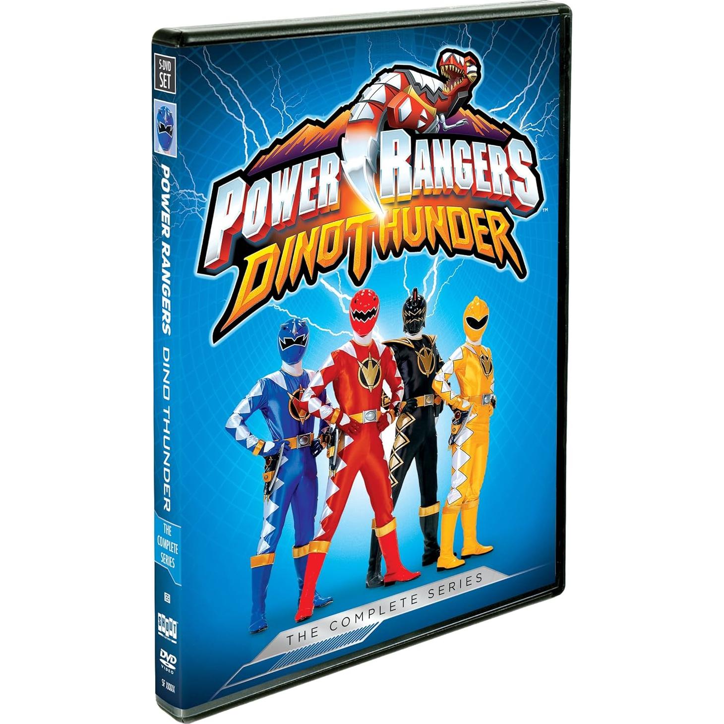 Power Rangers Dino Thunder Serie Completa en DVD - 38 Episodios