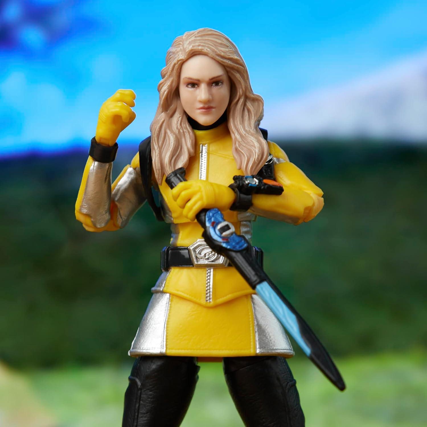 Figura de Acción Power Rangers Beast Morphers Amarillo 15 cm