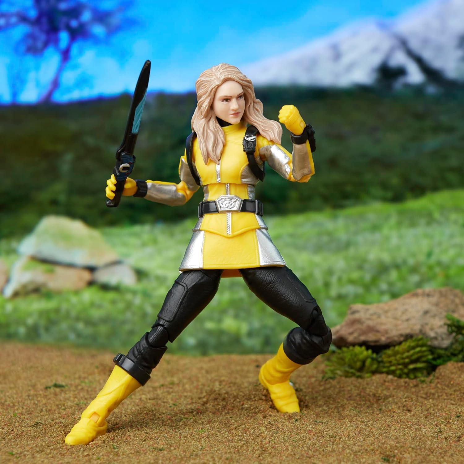 Figura de Acción Power Rangers Beast Morphers Amarillo 15 cm
