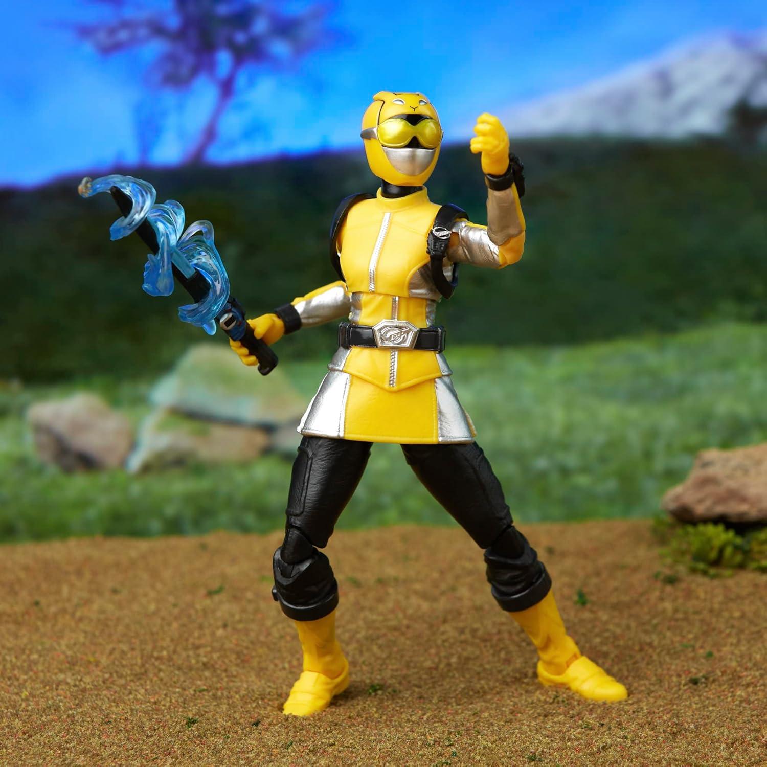 Figura de Acción Power Rangers Beast Morphers Amarillo 15 cm