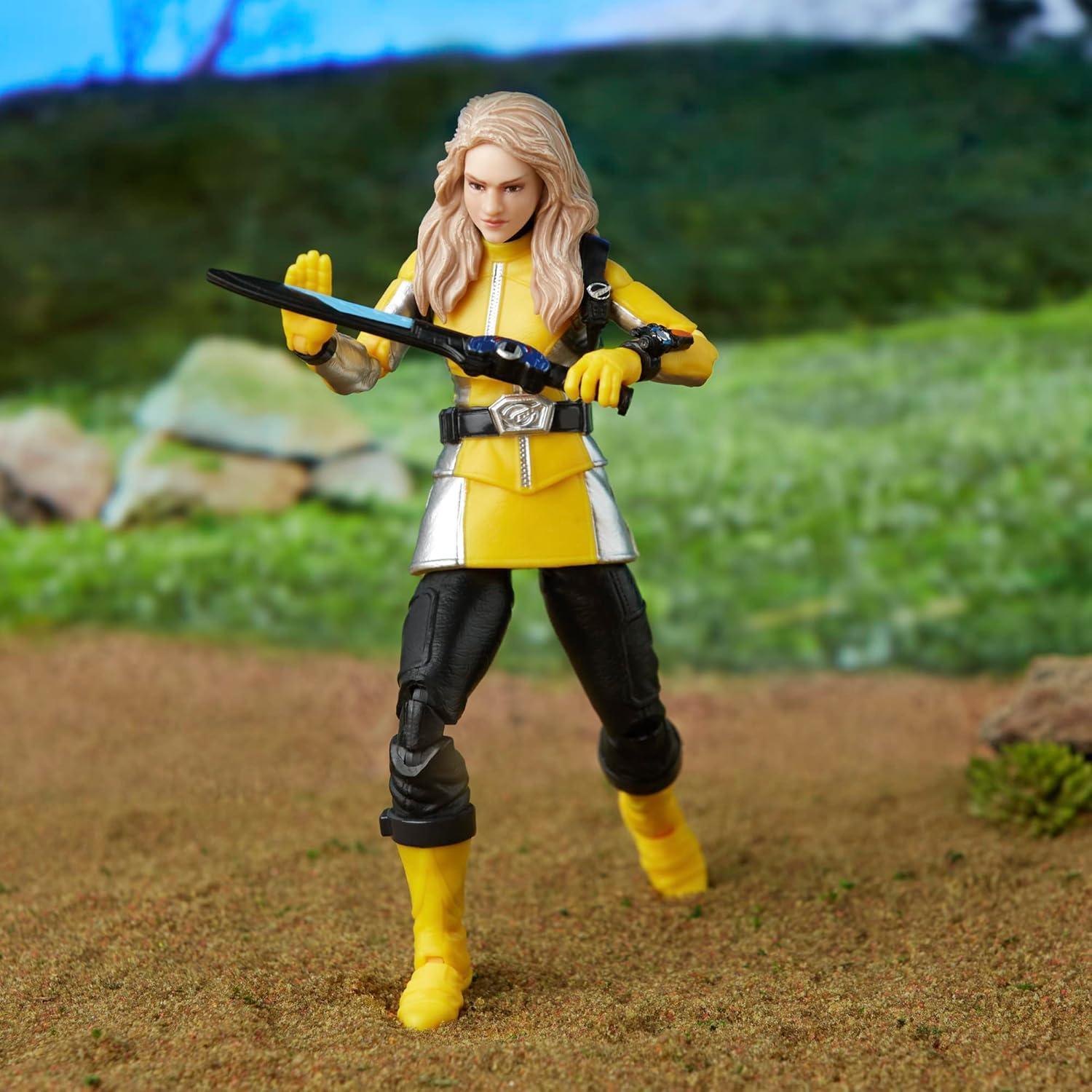 Figura de Acción Power Rangers Beast Morphers Amarillo 15 cm