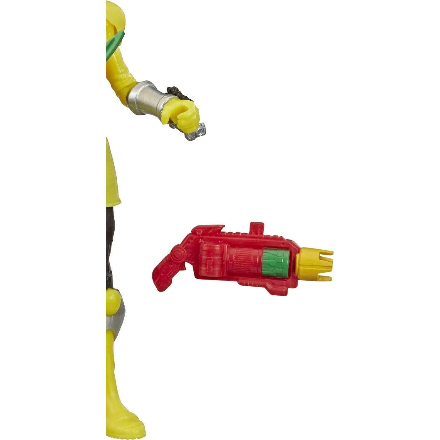 Figura Ranger Amarillo Beast-X Hasbro 15 cm con llave Morph-X