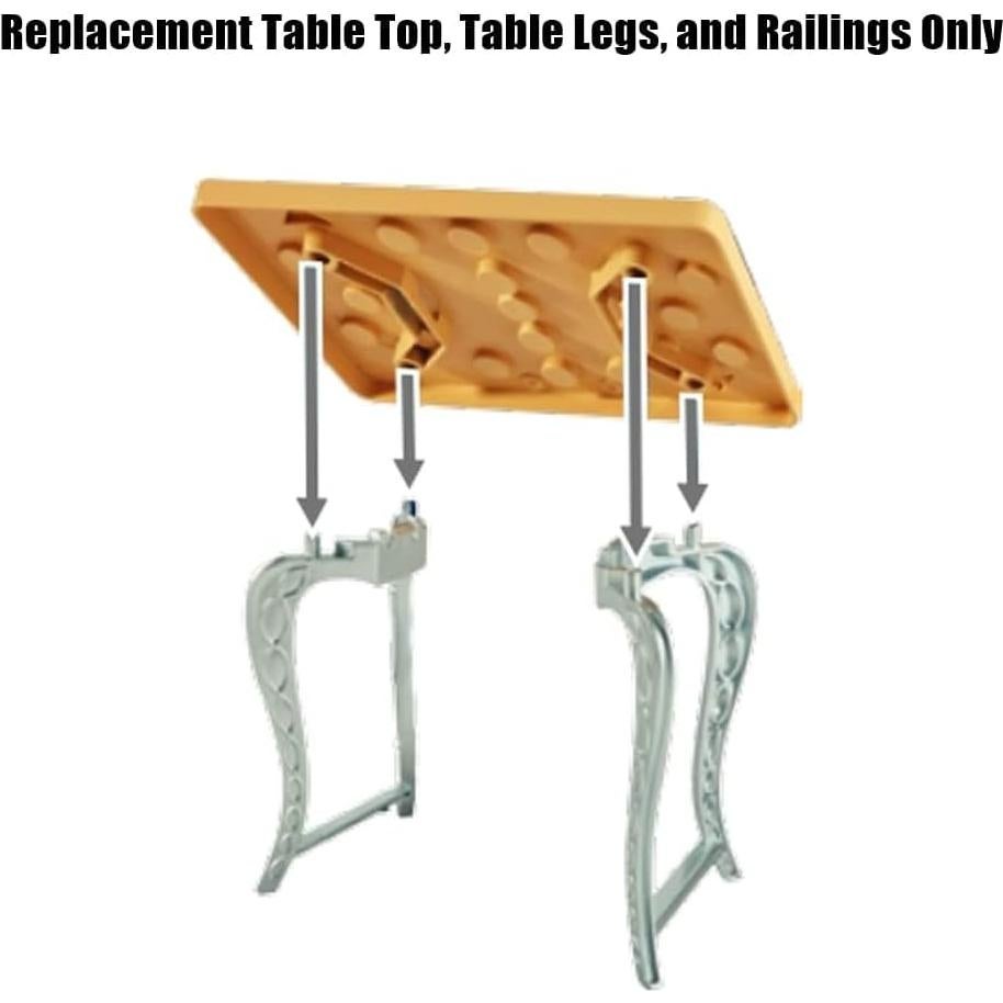 Mesa Superior Marrón de Reemplazo Mattel para Casa de Sueños Barbie