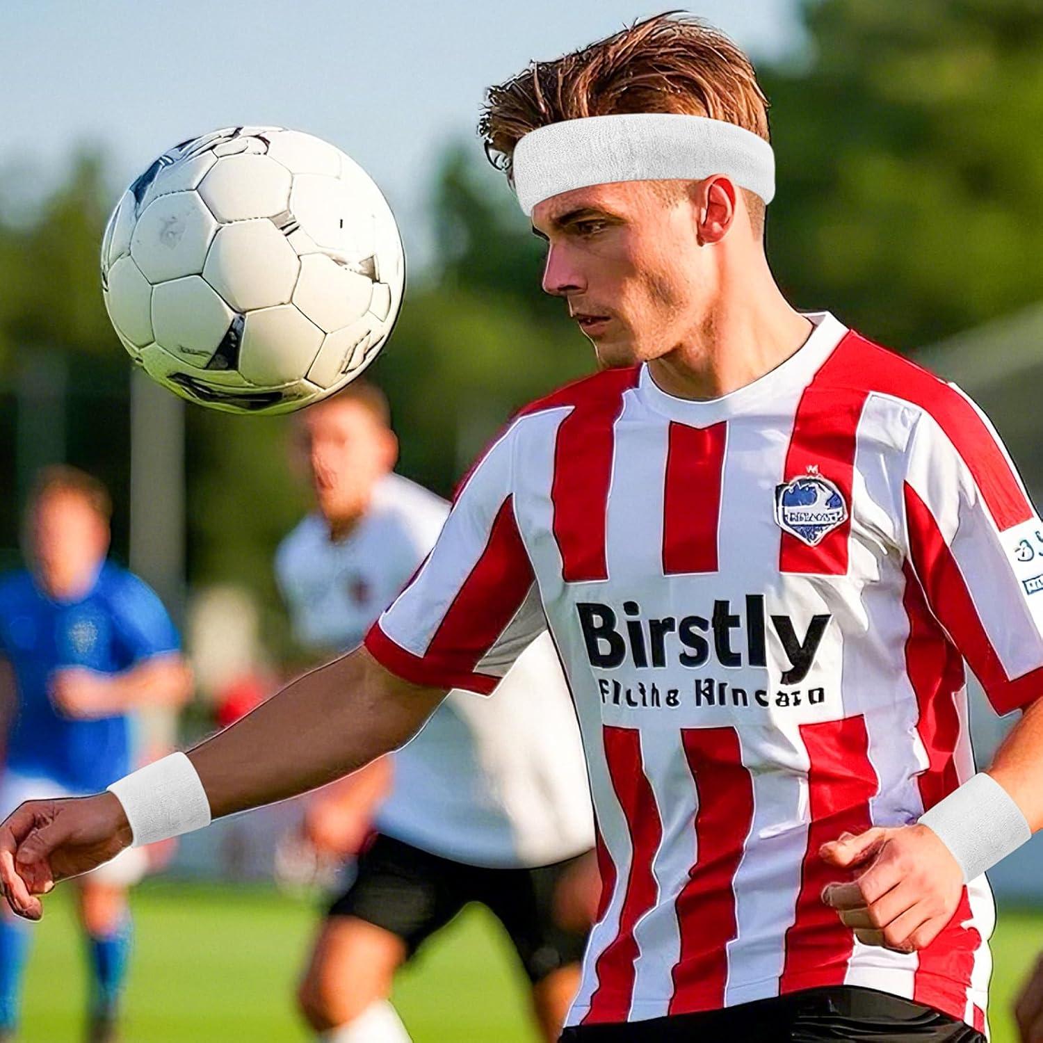 Muñequera Deportiva BEACE 6PCS Algodón Antideslizante