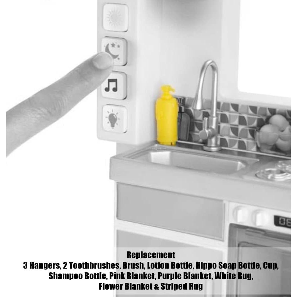 Piezas de Repuesto Barbie GRG93 - Suministros de Baño y Alfombras