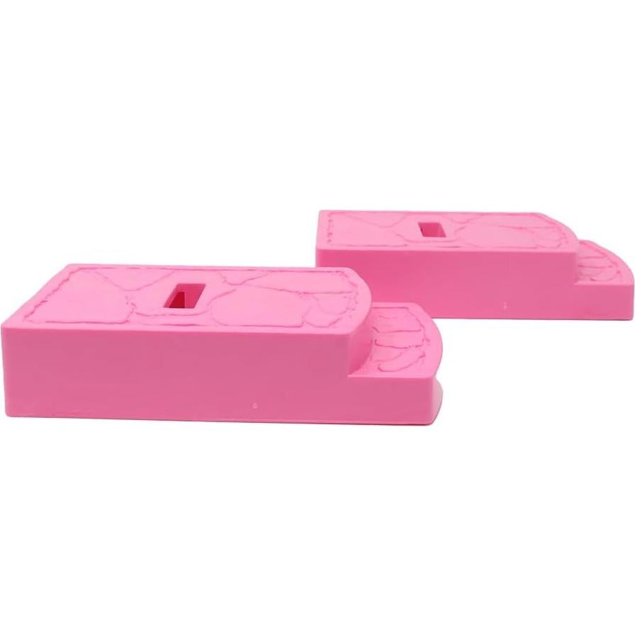 Piezas de Repuesto Barbie Dreamhouse HMX10 - 2 Pies Rosas