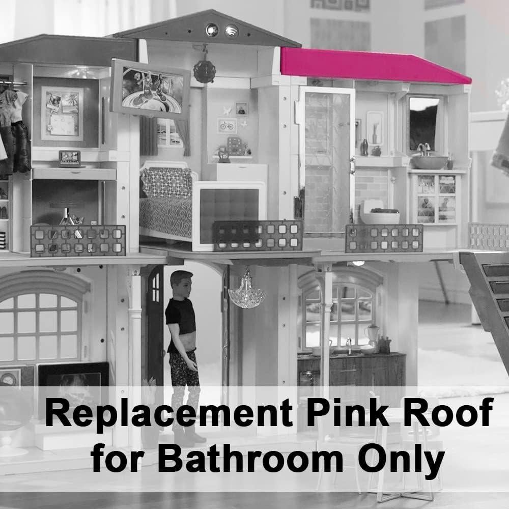 Techo Rosa de Repuesto para Baño Barbie Hello Dreamhouse DPX21