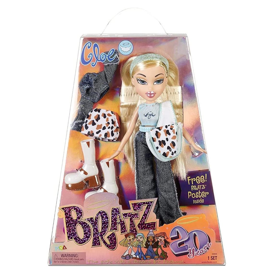 Muñeca Bratz Cloe Edición Especial 20 Años - 2 Atuendos y Accesorios