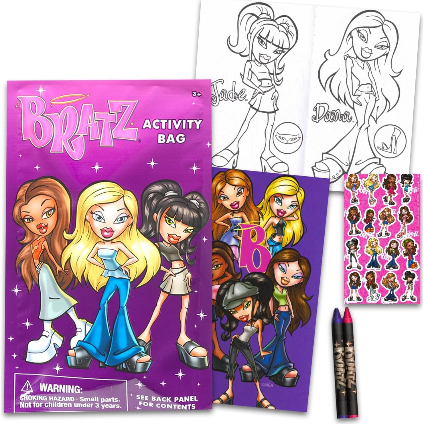 Conjunto de Fiesta Bratz - 24 Paquetes de Juego con Libros y Stickers