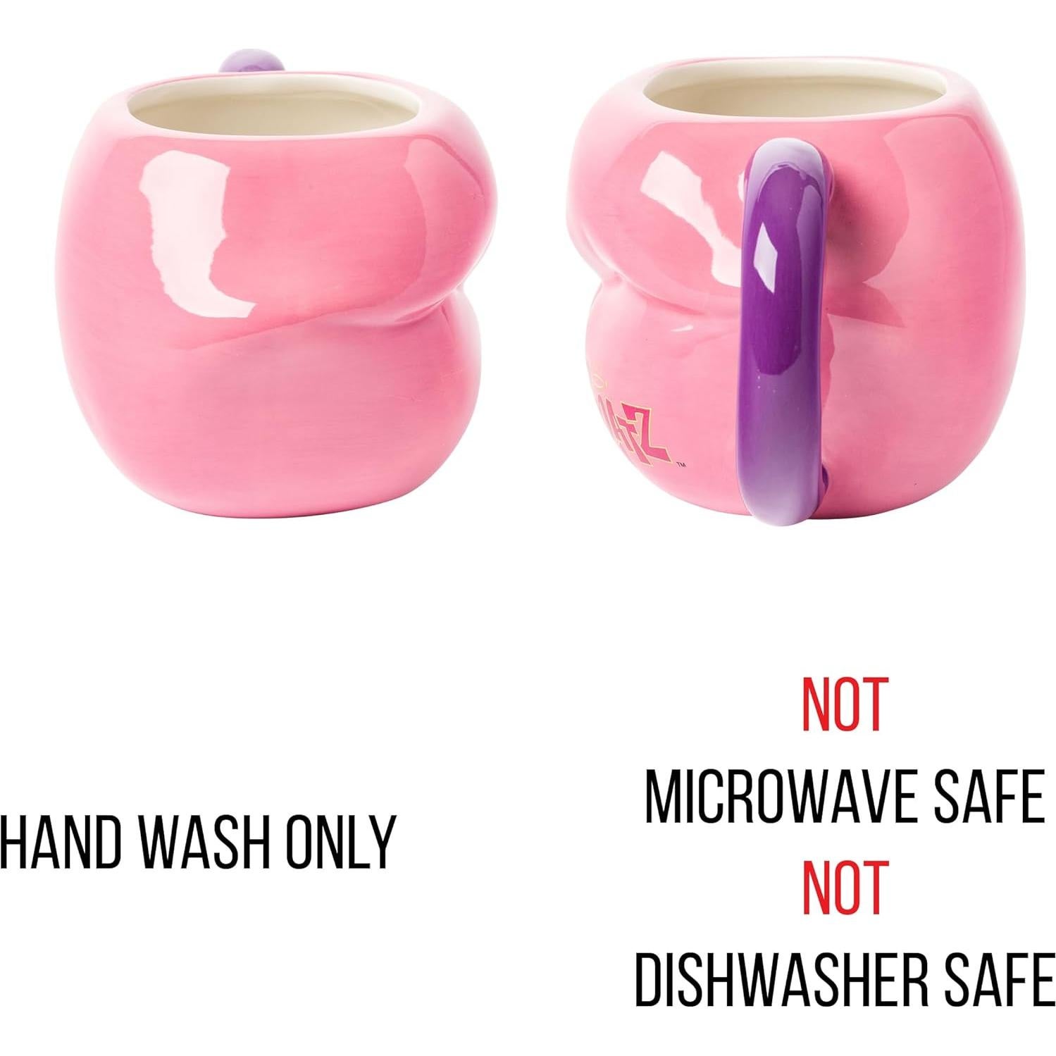 Taza Cerámica 3D Bratz Silver Buffalo 591 ml Labios