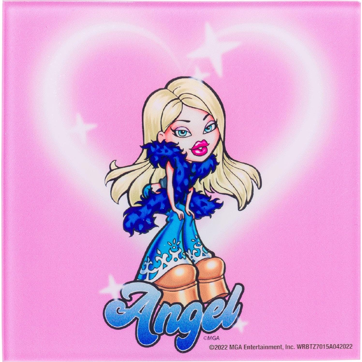 Conjunto de Posavasos de Vidrio Bratz 4 Piezas Silver Buffalo