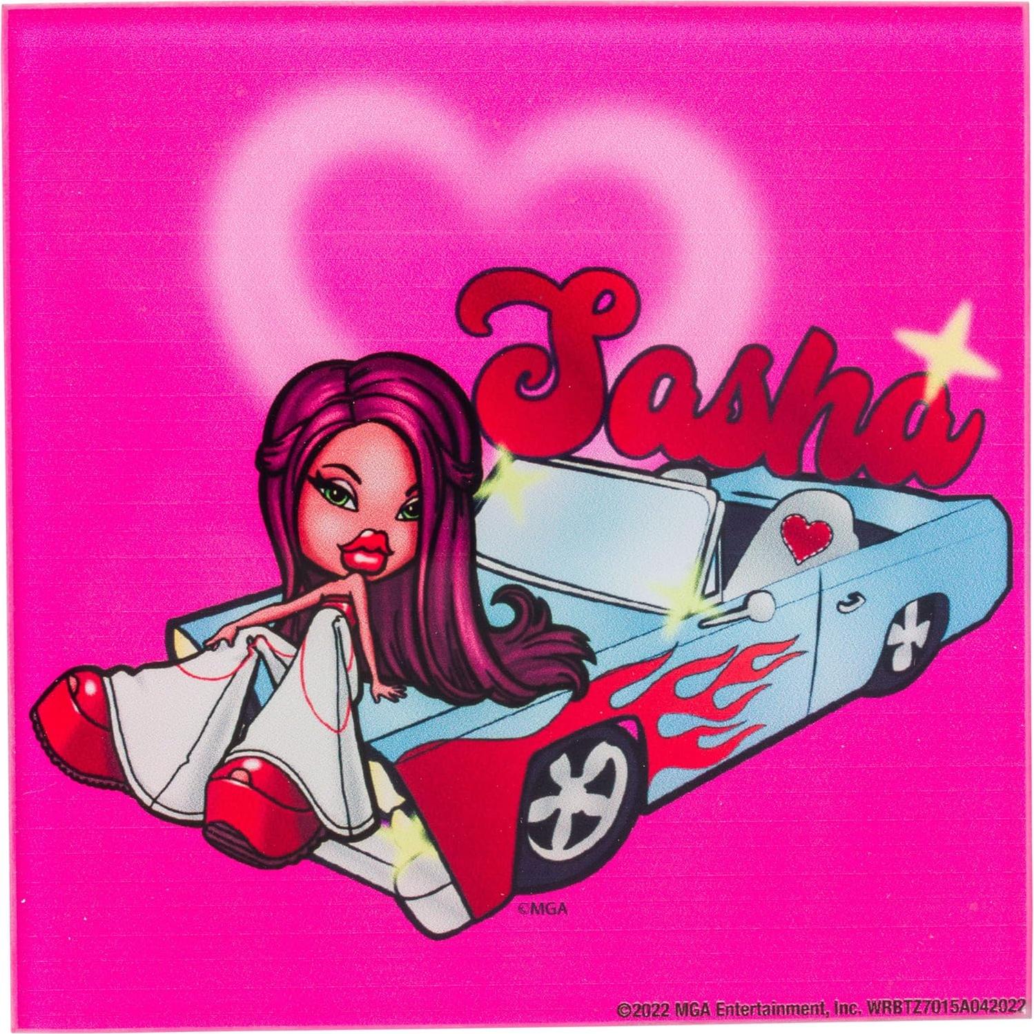 Conjunto de Posavasos de Vidrio Bratz 4 Piezas Silver Buffalo