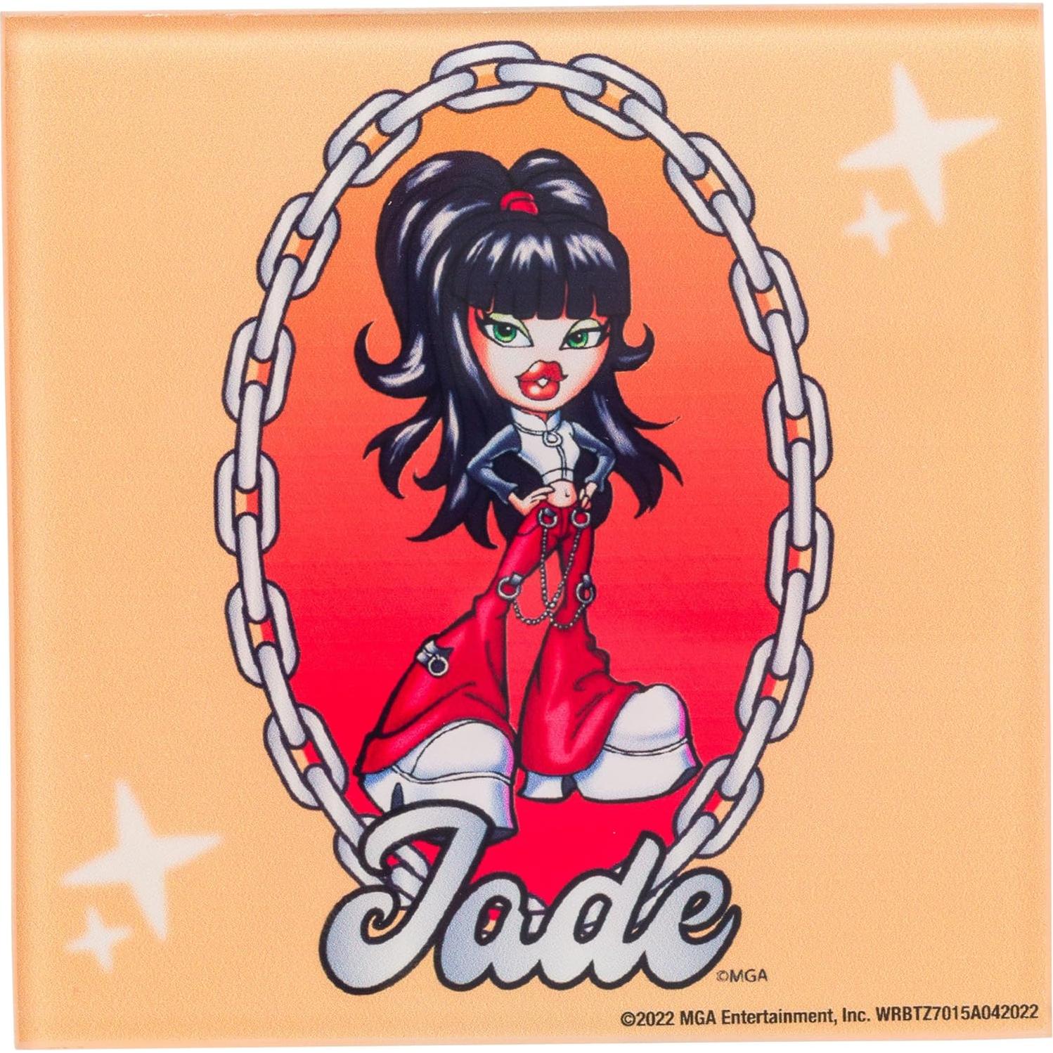 Conjunto de Posavasos de Vidrio Bratz 4 Piezas Silver Buffalo