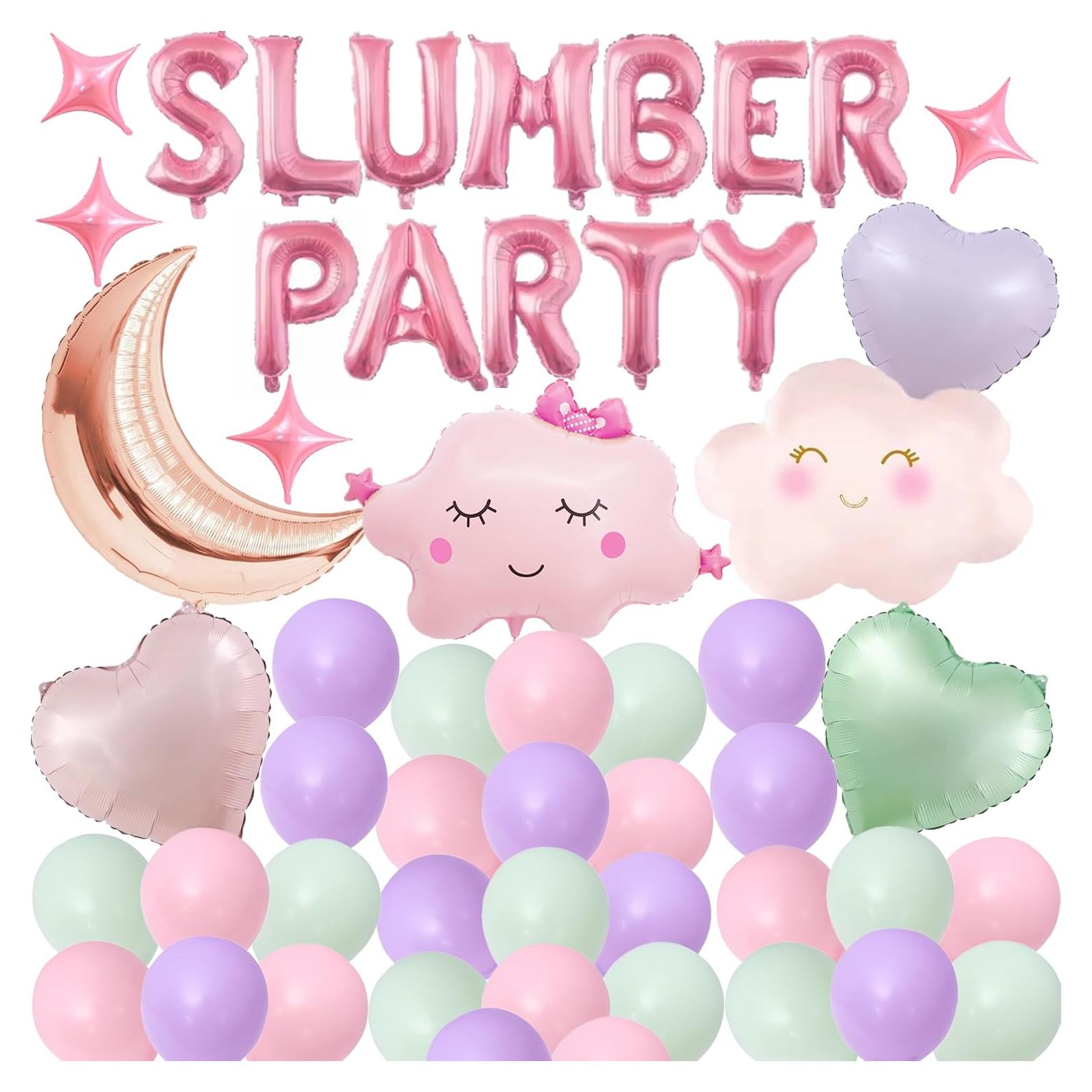 Decoraciones de Fiesta de Sueño Rosa DUFACAI - 53 Piezas