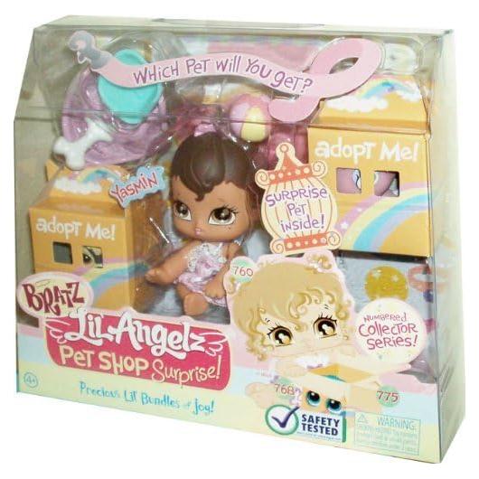 Bratz Lil' Angelz Tienda de Mascotas Sorpresa Yasmin